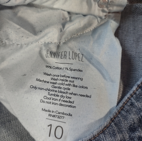 Jennifer Lopez Boyfriend Fit Size 10 Denim Jeans - Picture 7 of 10